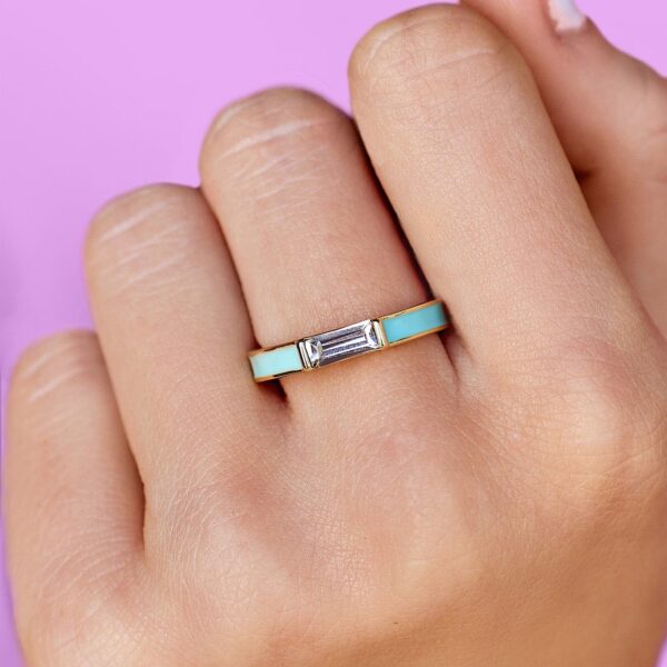Miami Beach Two-Tone Ring - Image 2