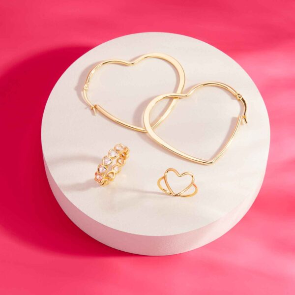 Stone Heart Ring Band - Image 10