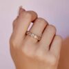 Stone Heart Ring Band - Image 4