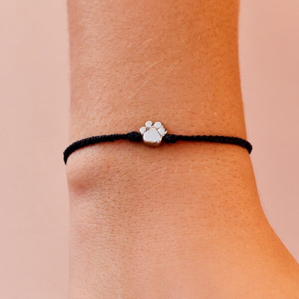 Paw Bead Charm Bracelet - Image 4