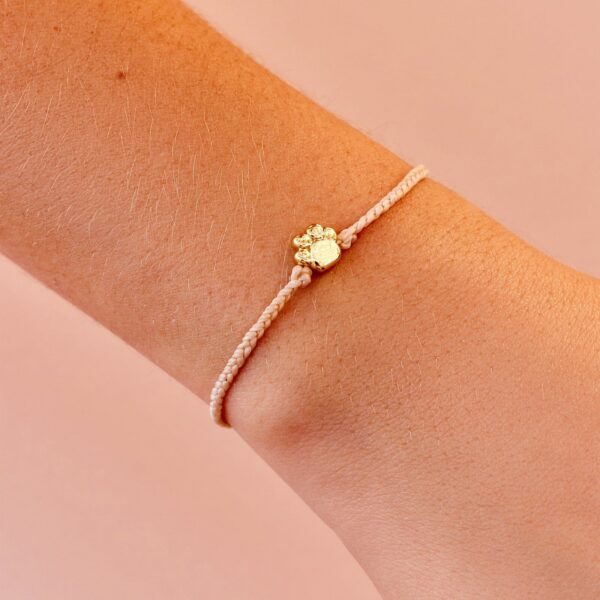 Paw Bead Charm Bracelet - Image 3
