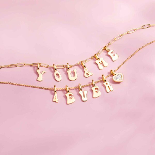 Harper Stone & Enamel Heart Charm - Image 7