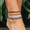Mini Braid & Bead Anklet - Image 4
