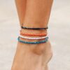 Mini Braid & Bead Anklet - Image 3