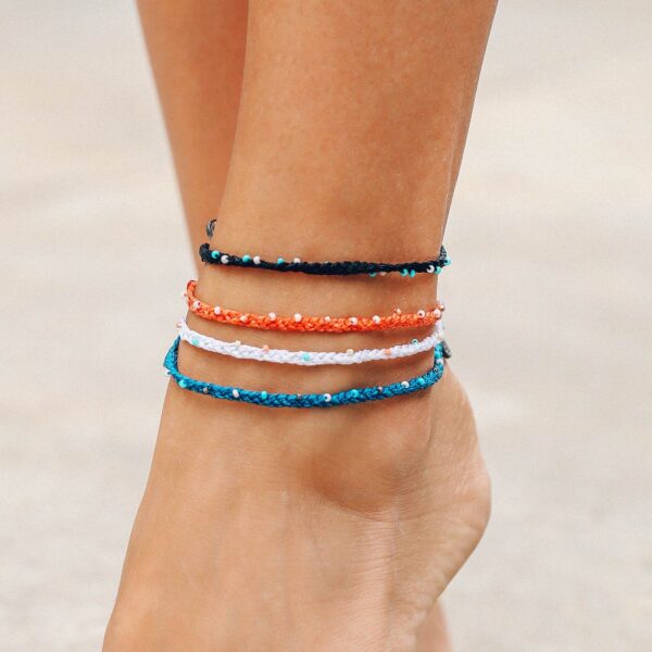 Mini Braid & Bead Anklet - Image 3