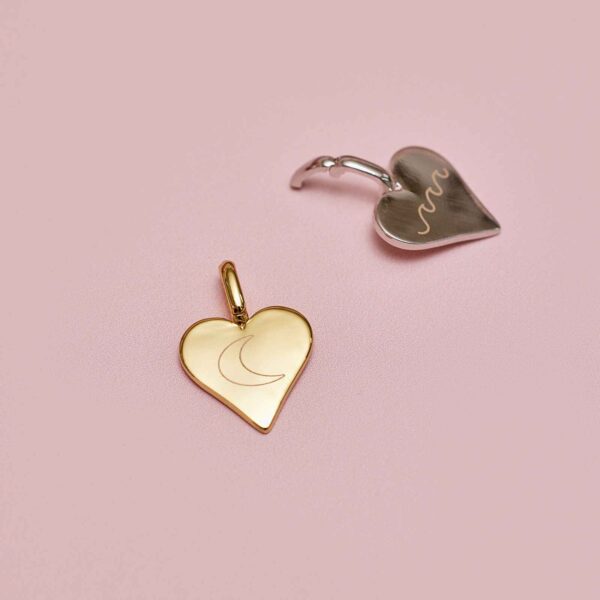 Engravable Heart Harper Charm - Image 13