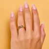 Rainbow Bead Stretch Ring 3 Pack - Image 2