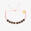 Black Alphabet Bead Bracelet - Image 14