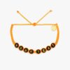 Black Alphabet Bead Bracelet - Image 10