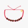 Black Alphabet Bead Bracelet - Image 7