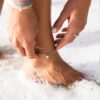 White Shark Tooth Chain Anklet - Image 11