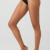 Icon French Cut Thong - Black - Image 3