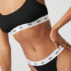 Icon French Cut Thong - Black - Image 4