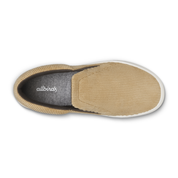 Women's Lounger Lift - Corduroy - Stony Beige (Natural White Sole) - Image 4