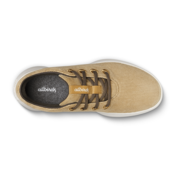 Men's Runner Go - Corduroy - Stony Beige (Natural White Sole) - Image 4