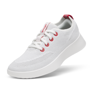Women's Tree Runner Go - Blizzard/Bold Red (Blizzard Sole)