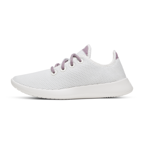 Women's Tree Runners - Blizzard/Hanami Plum (Blizzard Sole) - Image 2