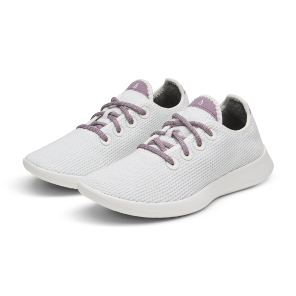 Women's Tree Runners - Blizzard/Hanami Plum (Blizzard Sole) - Image 6