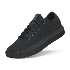 Women's Canvas Pipers - Natural Black (Natural Black Sole)