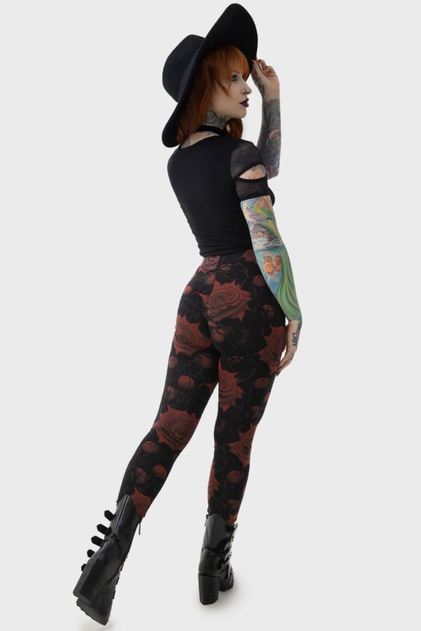Blood Rose Leggings - Image 3