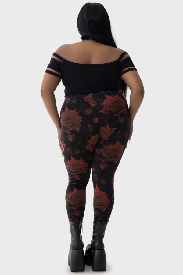 Blood Rose Leggings - Image 10
