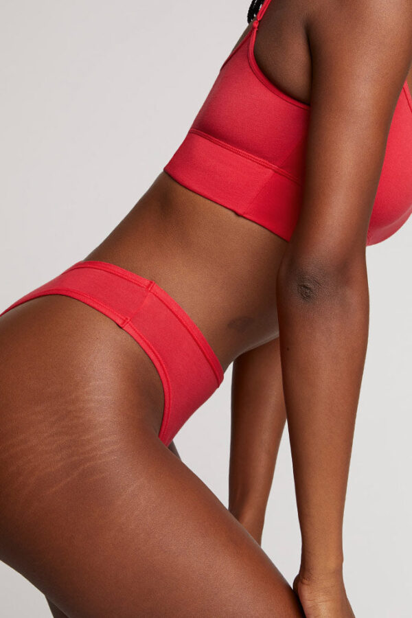 Cloud Cotton Thong in Black Cherry (Pack) - Image 5