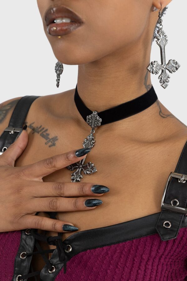 Crossed Fates Earrings - Image 4