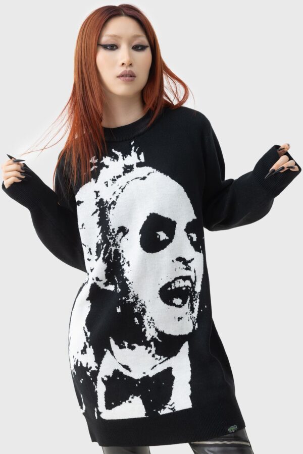 Ghost With The Most Intarsia Sweater - Image 2