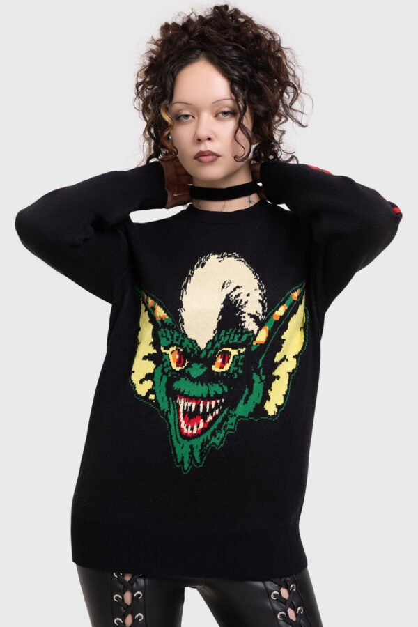Gremlin Stripe Knit Sweater - Image 2