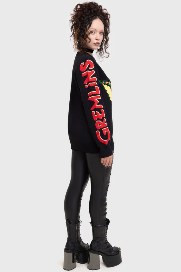 Gremlin Stripe Knit Sweater - Image 3