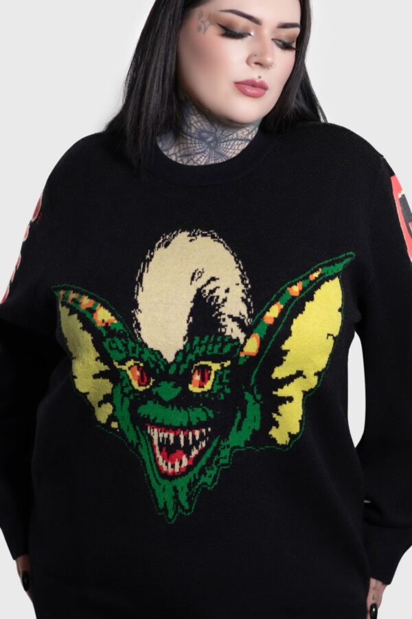 Gremlin Stripe Knit Sweater - Image 5