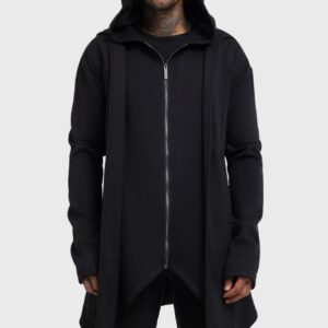 Hardcoded Poetry Longline Hoodie
