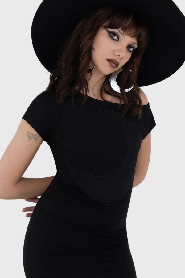 Hollow Night Maxi Dress - Image 4
