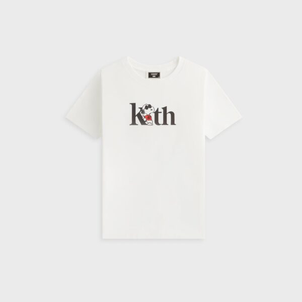 Kith Kids for Peanuts Joe Cool Serif Tee - White