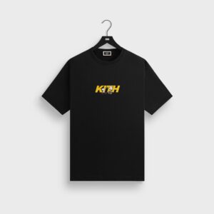Kith for Peanuts Skateboard Fast Logo Tee - Black