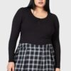 Lune Sting Ribbed Top - Image 7