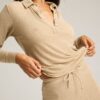 Fino Cashmere Polo in Dune
