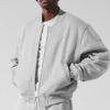 Renown Varsity Jacket - Athletic Heather Grey - Image 4