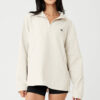 Takeaway Track Pullover - Bone