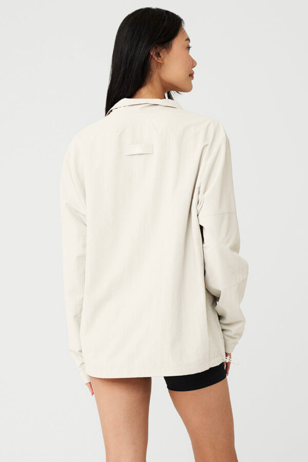 Takeaway Track Pullover - Bone - Image 2