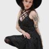 Magica Skater Dress [BLACK LILY]
