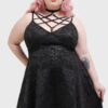 Magica Skater Dress [BLACK LILY] - Image 7