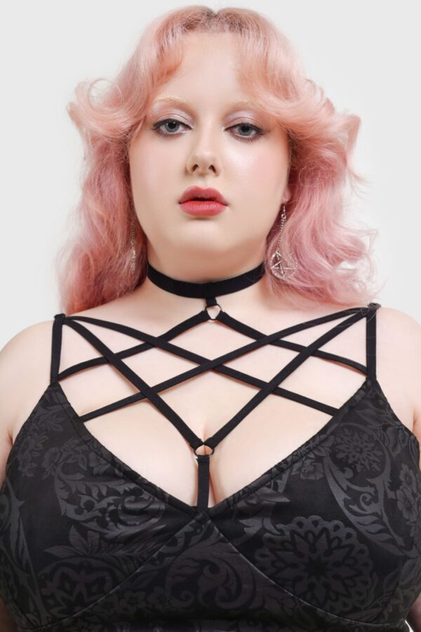 Magica Skater Dress [BLACK LILY] - Image 8