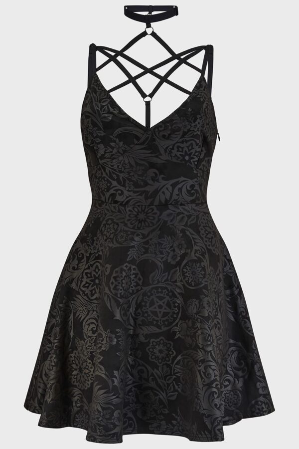 Magica Skater Dress [BLACK LILY] - Image 12