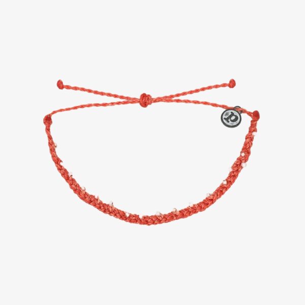 Mini Braid & Bead Anklet - Image 2