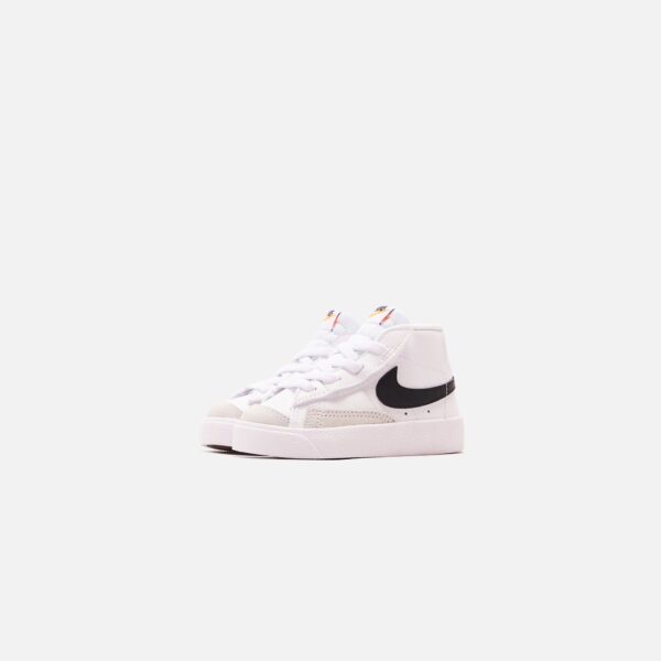 Nike TD Blazer Mid '77 - White / Black / Total Orange - Image 2