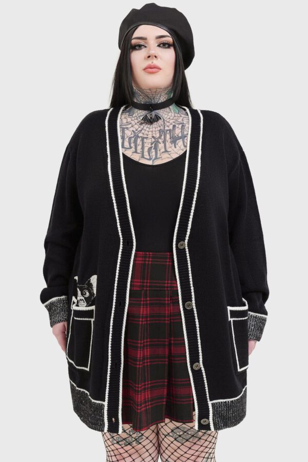 Pocket Gizmo Oversized Cardigan - Image 9