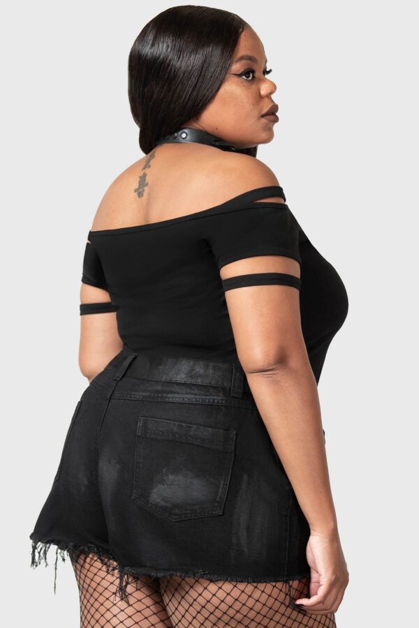 Prediction Patch Denim Shorts - Image 6
