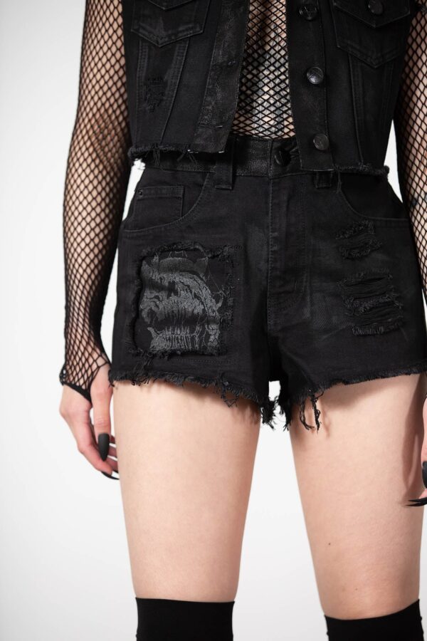 Prediction Patch Denim Shorts - Image 2