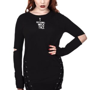 Resting Witch Face Sweatshirt [B] - Resurrect